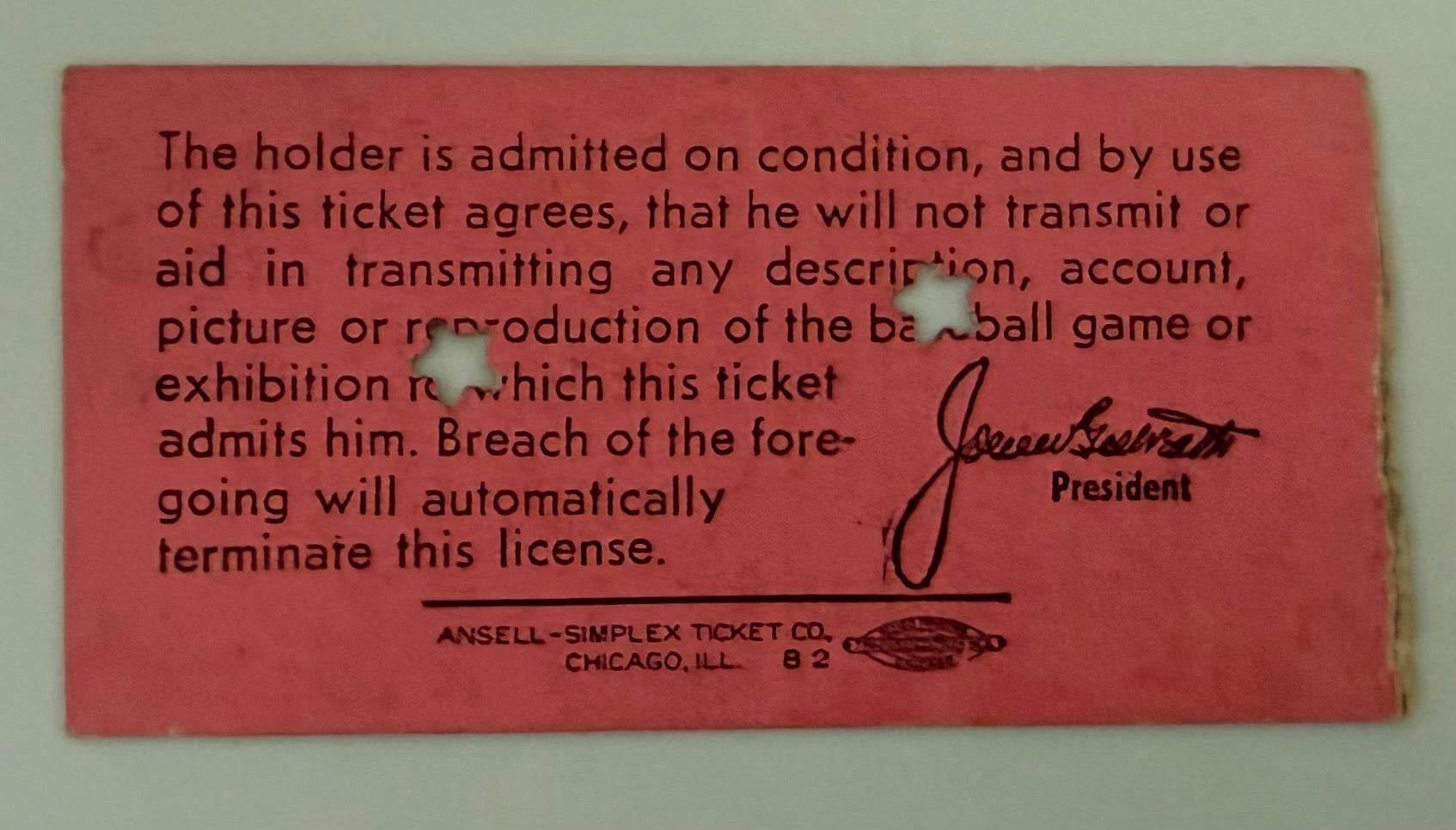 1970 June 25, 1970 Game at Forbes Field, Pittsburgh Pirates Roberto Clemente Goes 2/5