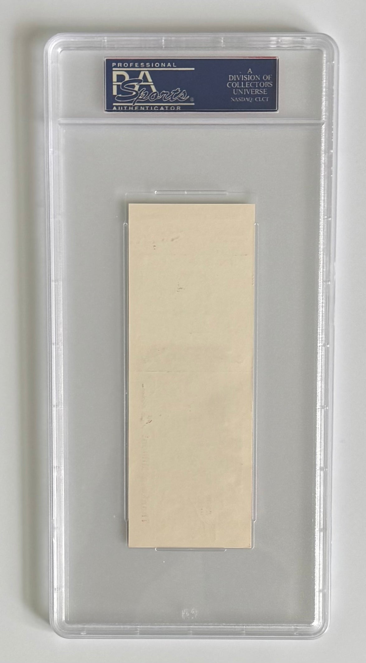 1976 Nellie Fox Cancer Benefit Day, 4/11/76, Graded by PSA Full Ticket Authentic