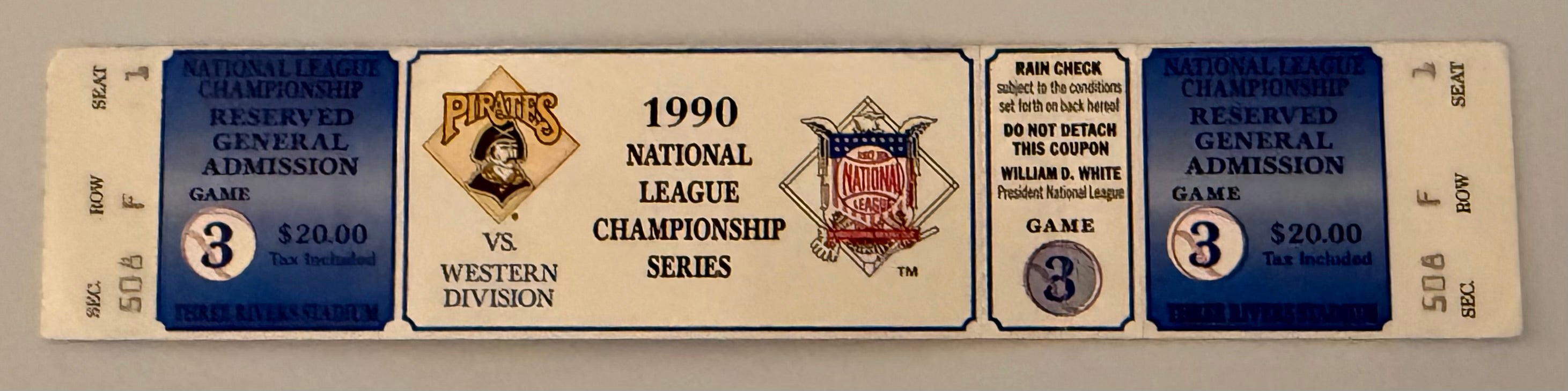 1990 NLCS Game 3, Cincinnati versus Pittsburgh