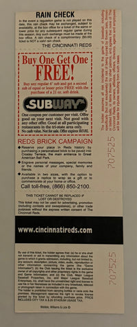 2002 Cincinnati Reds Final Game at  Riverfront Stadium/Cinergy Field, September 22, 2002