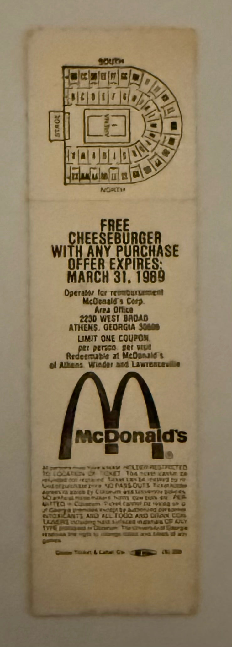 1989 Georgia versus University of Kentucky, February 5, 1989