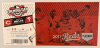 April 3, 2017, Opening Day, Cincinnati Reds