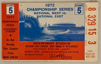 1972 NLCS Game Five, Roberto Clemente Final Game
