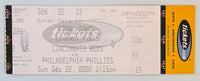 September 22, 2002, Cincinnati Reds Final Game at Riverfront/Cinergy Field