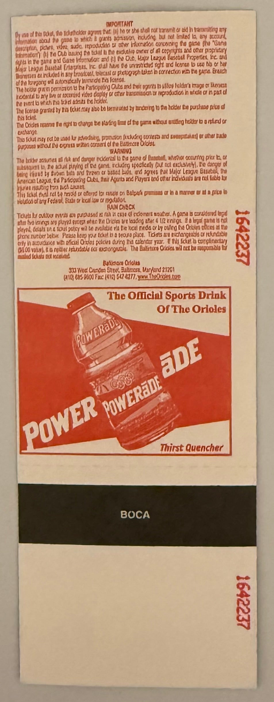 April 2, 2001, Cal Ripken's Last Opening Day, Orioles versus Red Sox