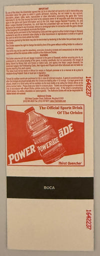 April 2, 2001, Cal Ripken's Last Opening Day, Orioles versus Red Sox