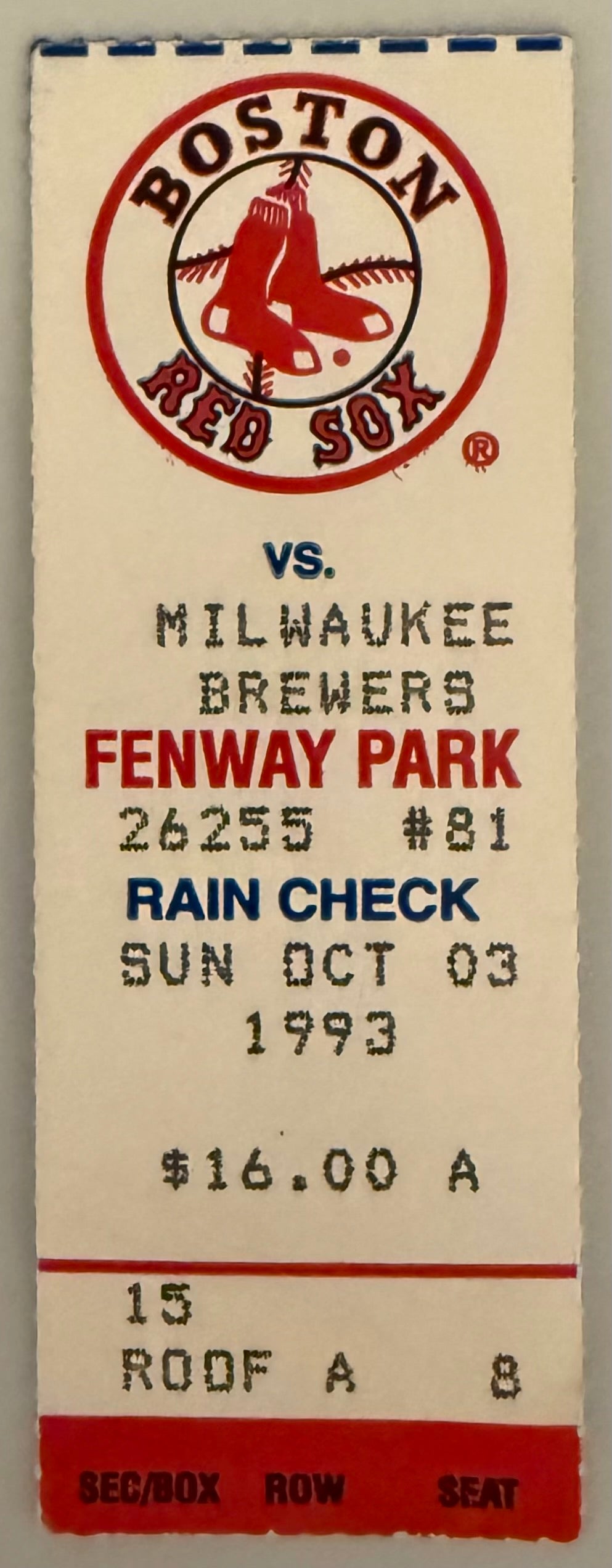 October 3, 1993, Robin Younts Last Career Game