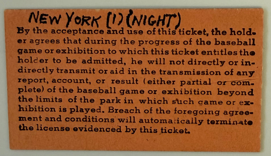 June 14, 1946, Joe DiMaggio - Yankees 2-5