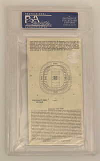 1/26/03 Super Bowl XXXVII, Tampa Bay Buccaneers Beat Oakland, MVP Dexter Jackson, PSA Authentic