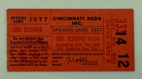 1977 Cincinnati Reds Opening Day Game Stub