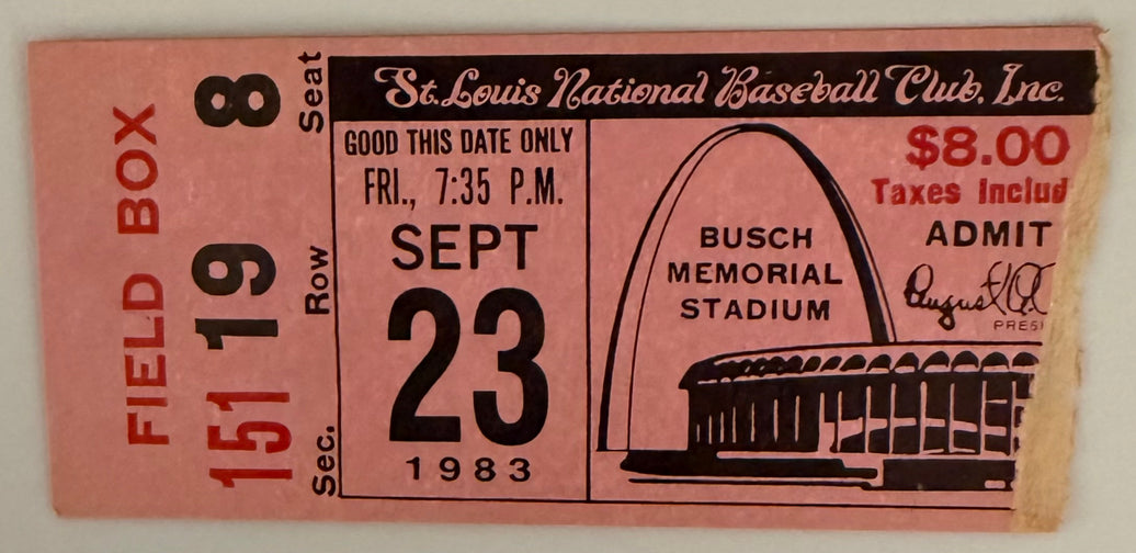 September 23, 1983, Steve Carlton Win 300