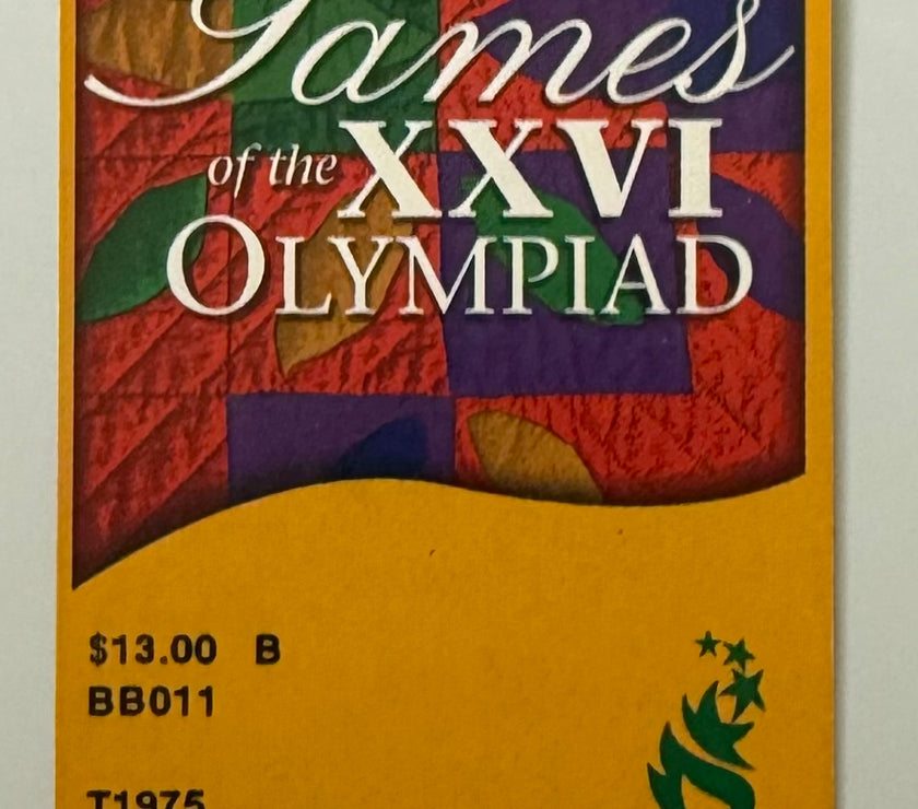 1996 Atlanta Olympics Games,  Baseball,  July 23, 1996, Mint Condition Ticket