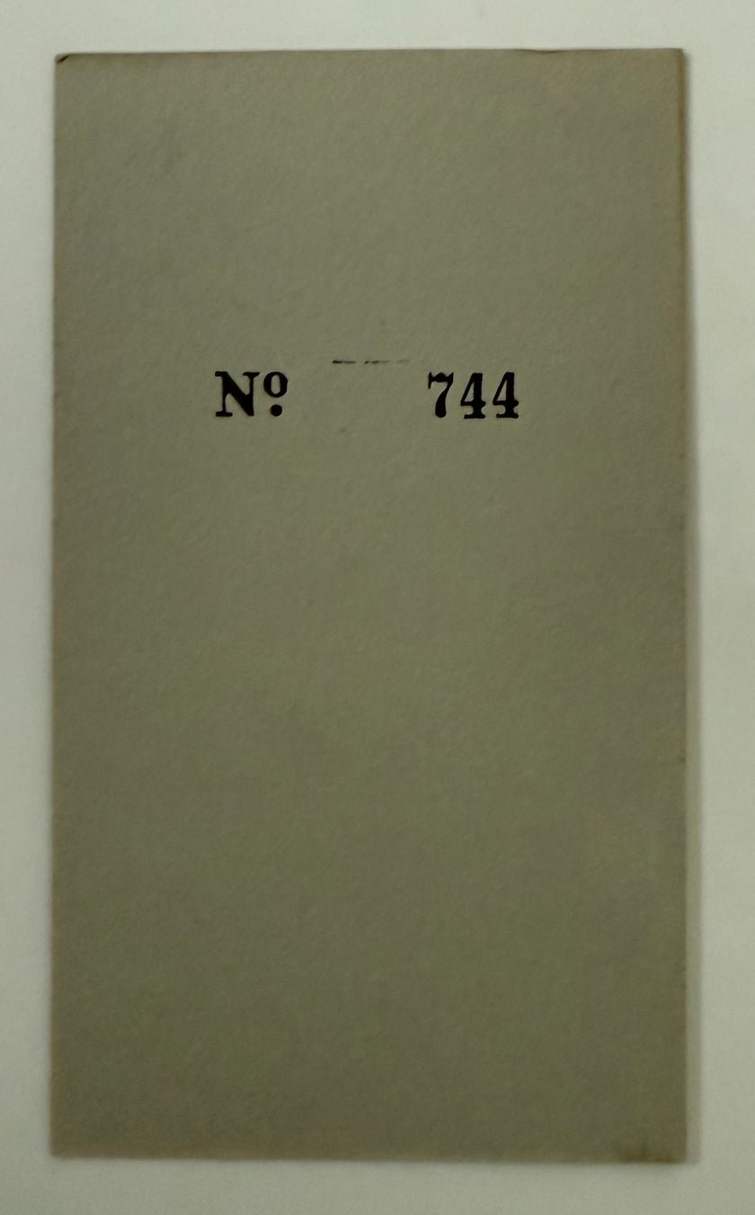 1977 Jimmy Carter Inauguration Ticket, January 20, 1977