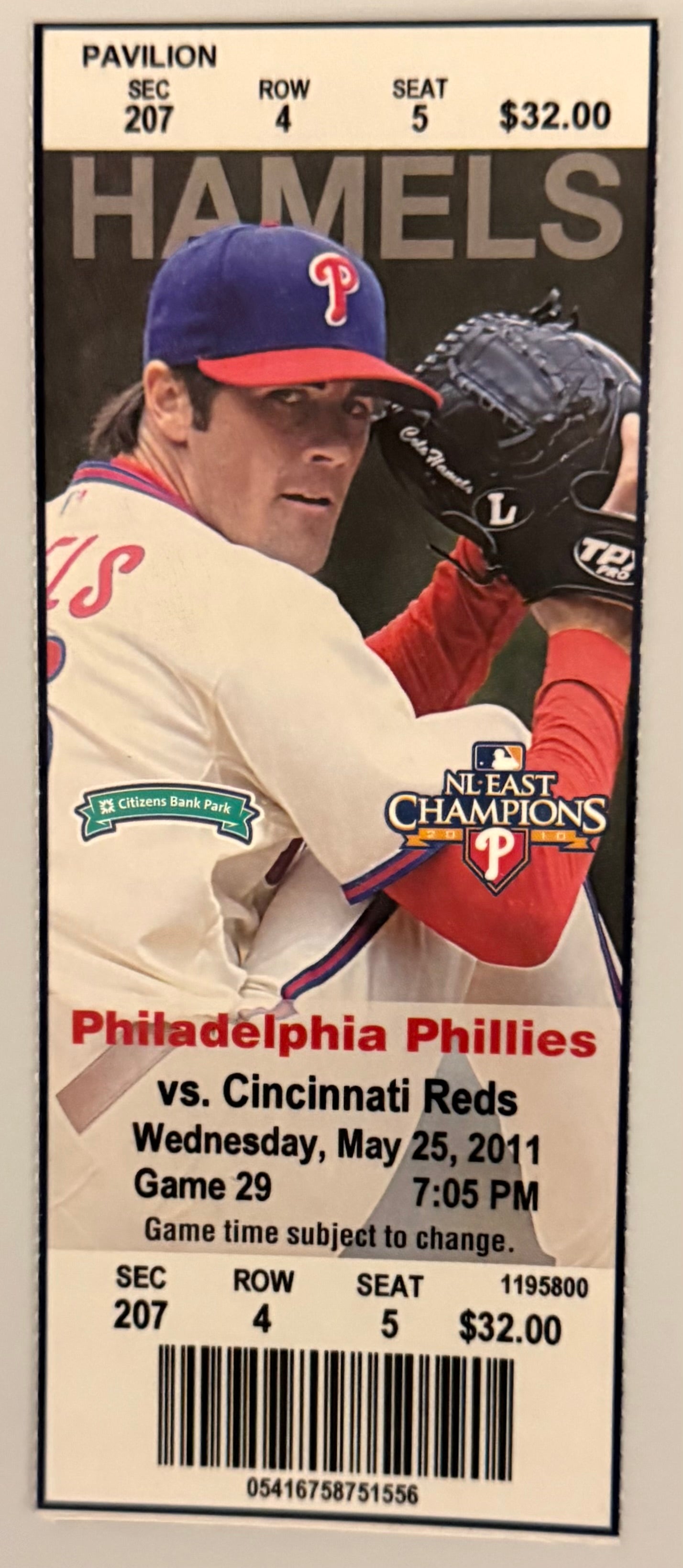 May 25, 2011, Phillies Infielder Wilson Valdez Gets the Win