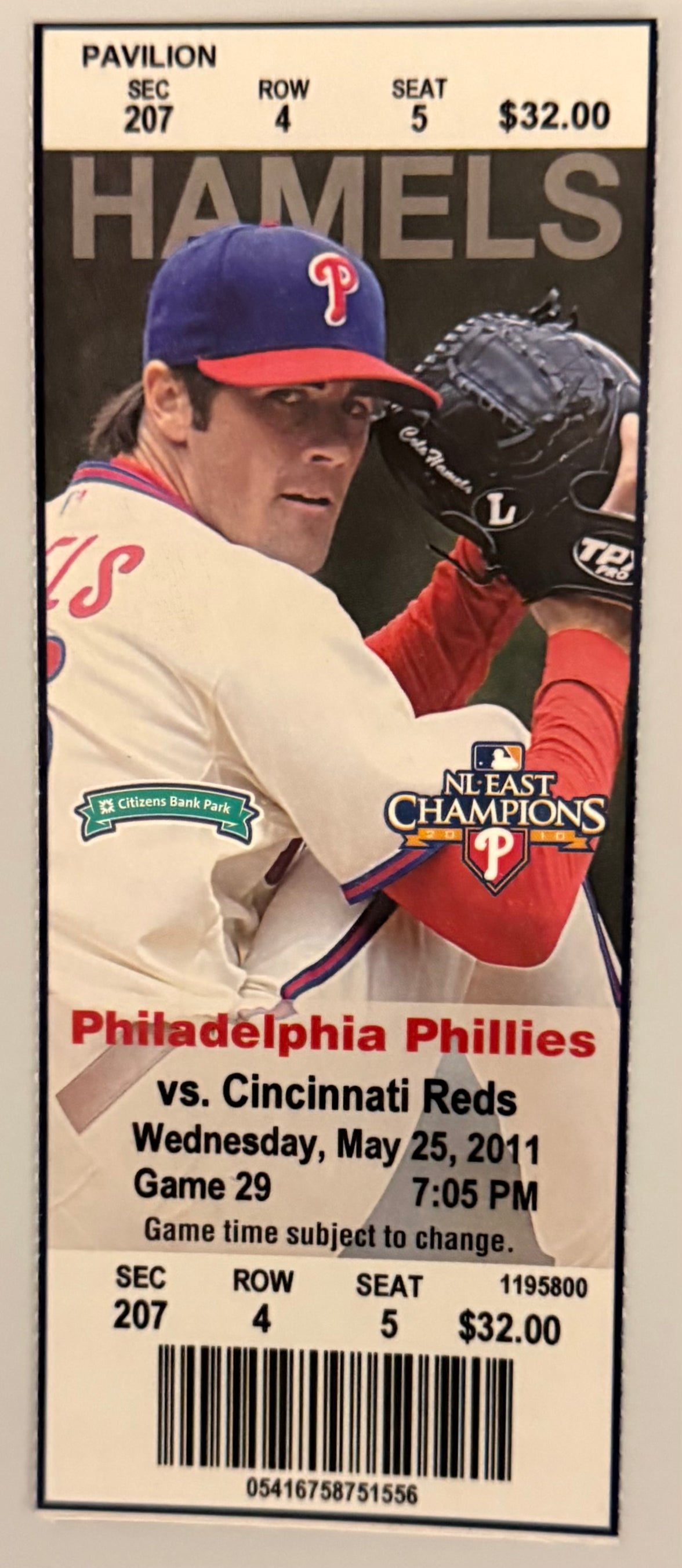 May 25, 2011, Phillies Infielder Wilson Valdez Gets the Win