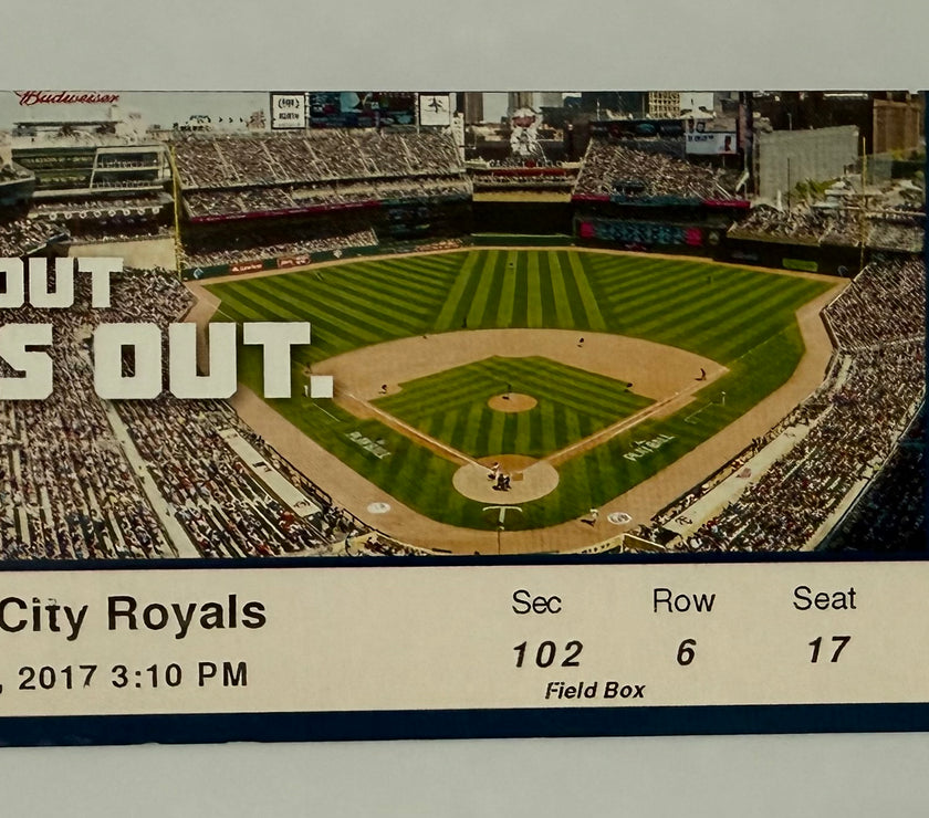 2017 Opener for Minnesota Twins versus Kansas City Royals, April 3, 2017