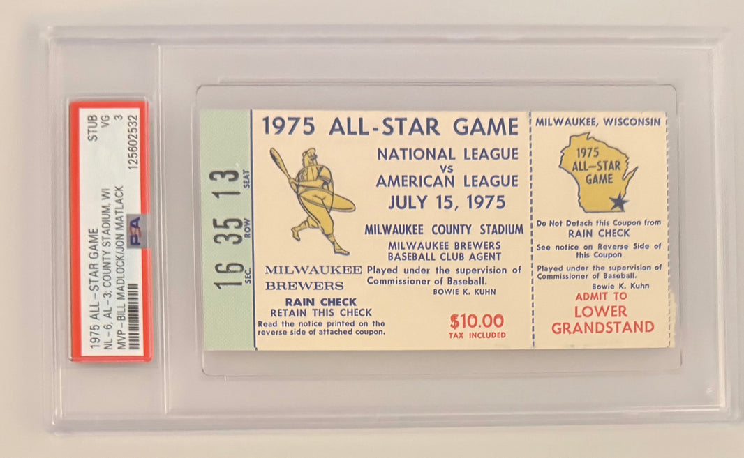 July 15, 1975, MLB All-Star Game, Hank Aaron's Last ASG