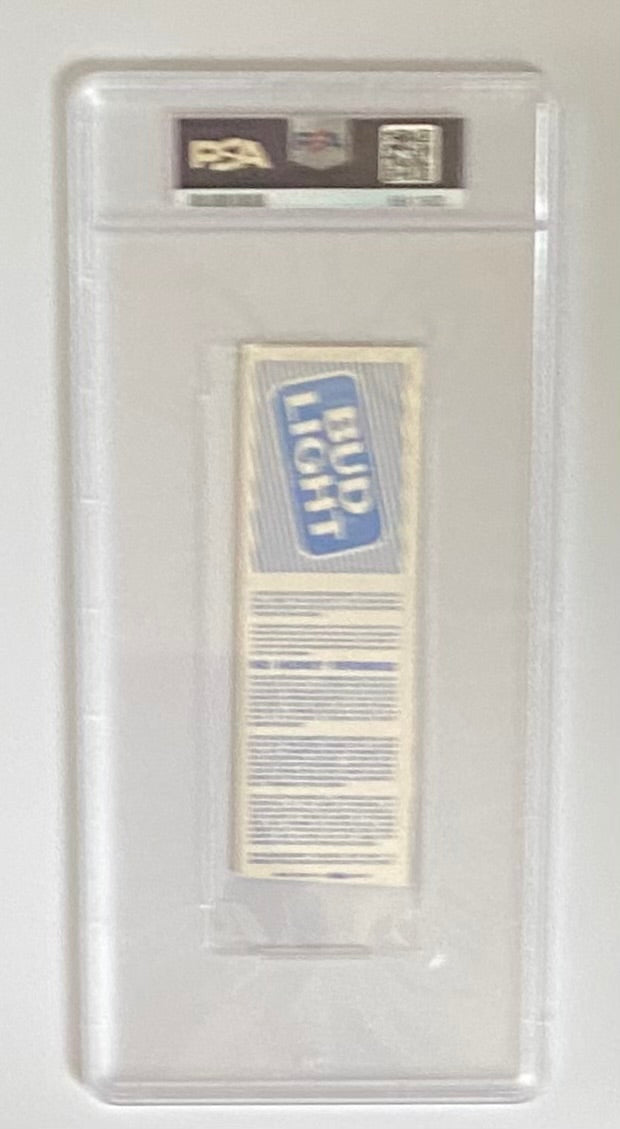 1986 Boston Red Sox, April 29, 1986, Boston-3 Seattle-1, Roger Clemens Strikes Out 20, PSA