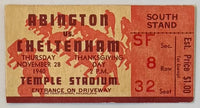 November 28, 1940, Abington High School versus Cheltenham High School at Temple Stadium