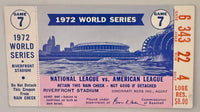 1972 World Series Game Seven, Cincinnati Reds versus Oakland