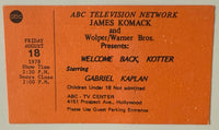 August 18, 1978, Welcome Back Kotter Show Taping