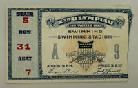 1932 Los Angeles Summer Olympics, Swimming, August 1932