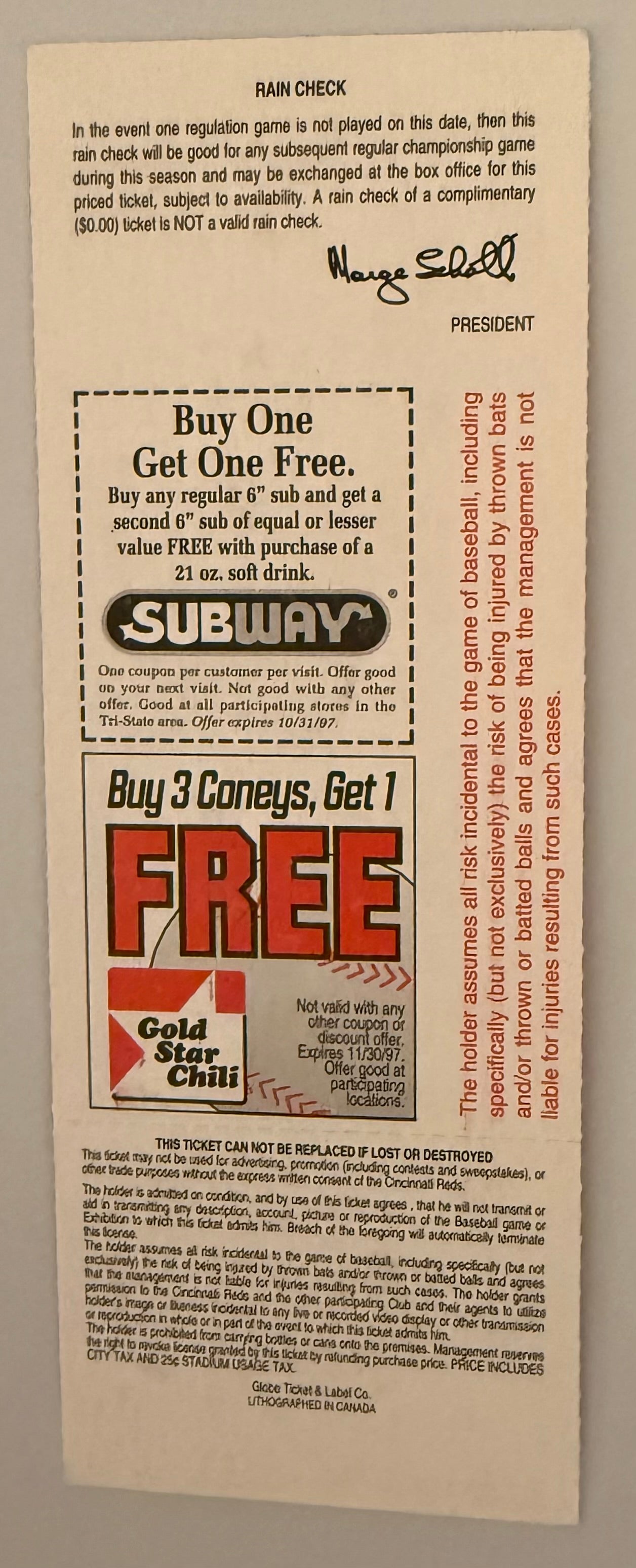 9/1/1997 Pete Rose Jr. Major League Debut