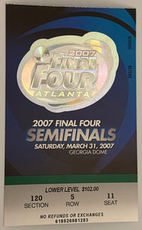 March 31, 2007, NCAA Final Four Semi Finals, OSU-Georgetown-Florida-UCLA
