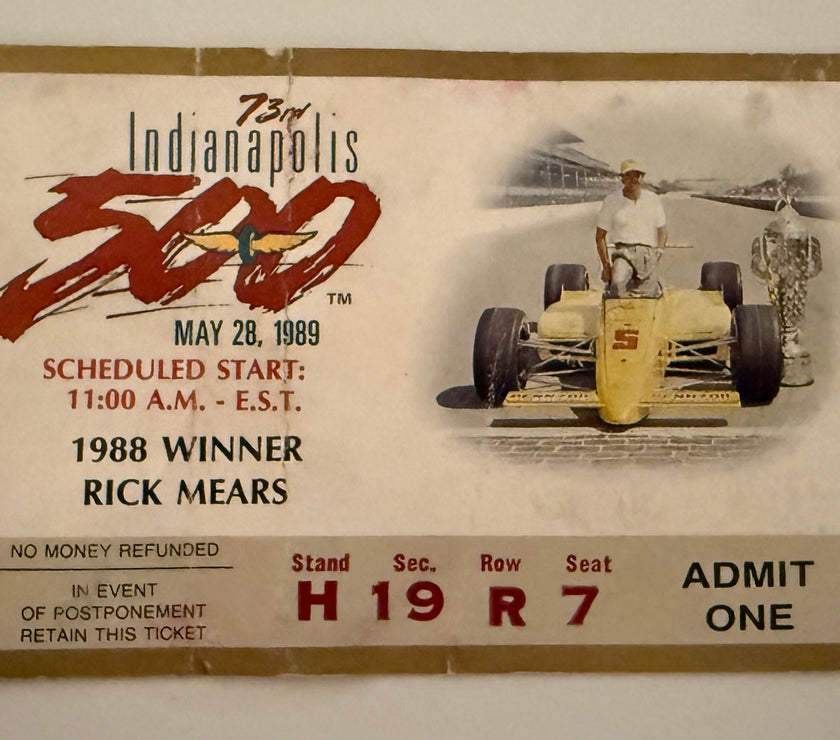 1989 Indianapolis 500  May 28, 1989
