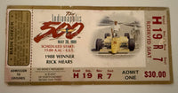 1989 Indianapolis 500  May 28, 1989