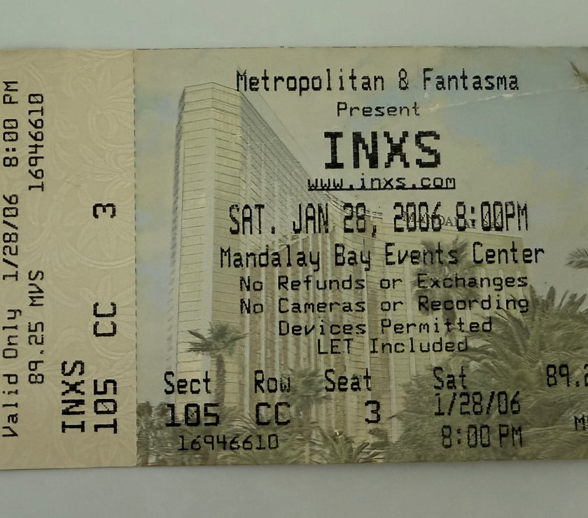 2006 INXS at Mandalay Bay in Las Vega, January 28, 2006