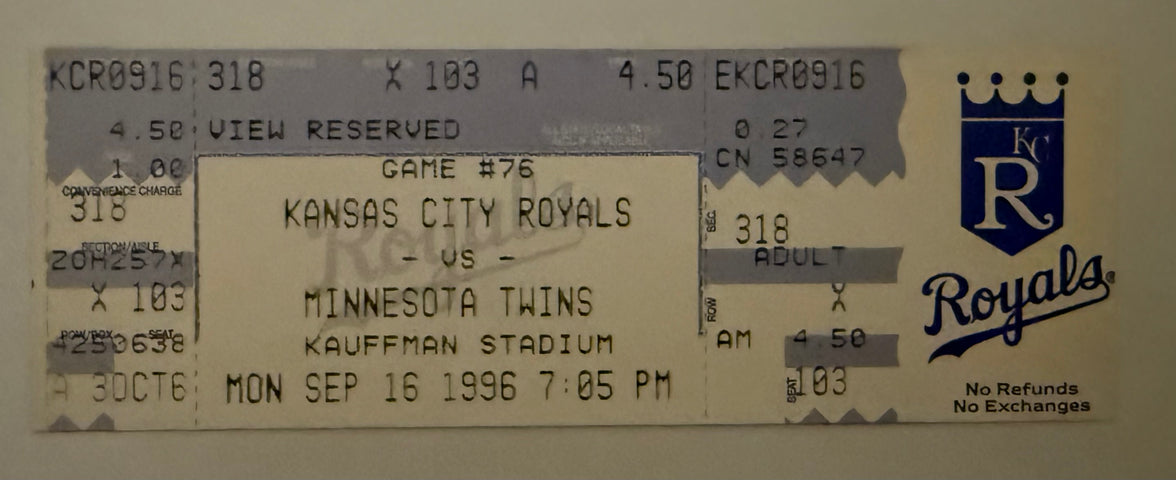 1996 Paul Molitor Achieves Milestone 3000 Career Hit, September 16, 1996