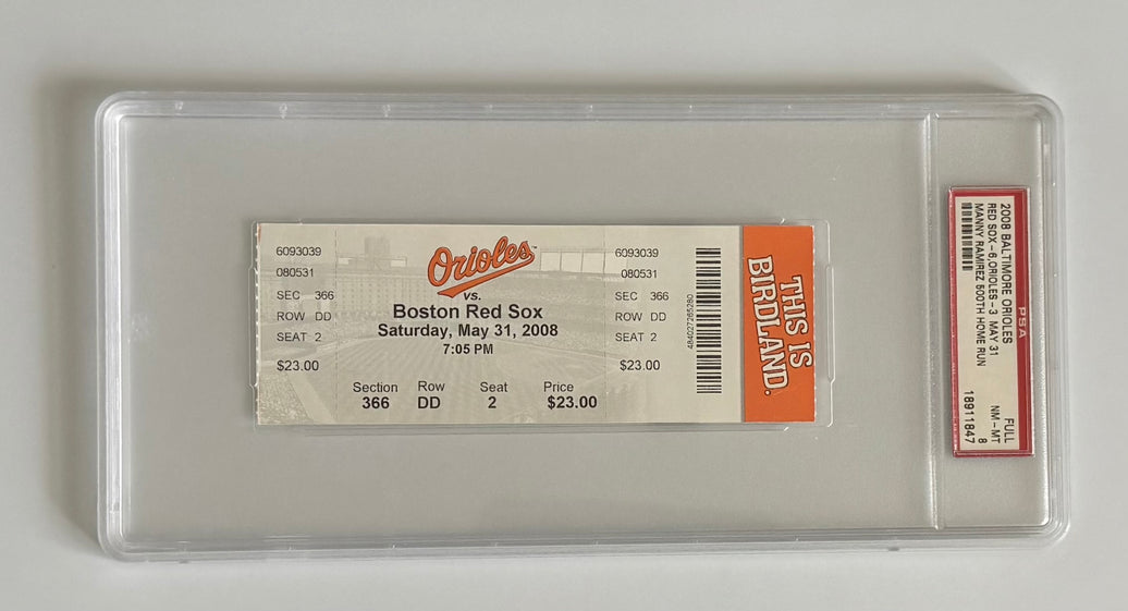 2008 Manny Ramirez 500th Career Home Run, May 31, 2008