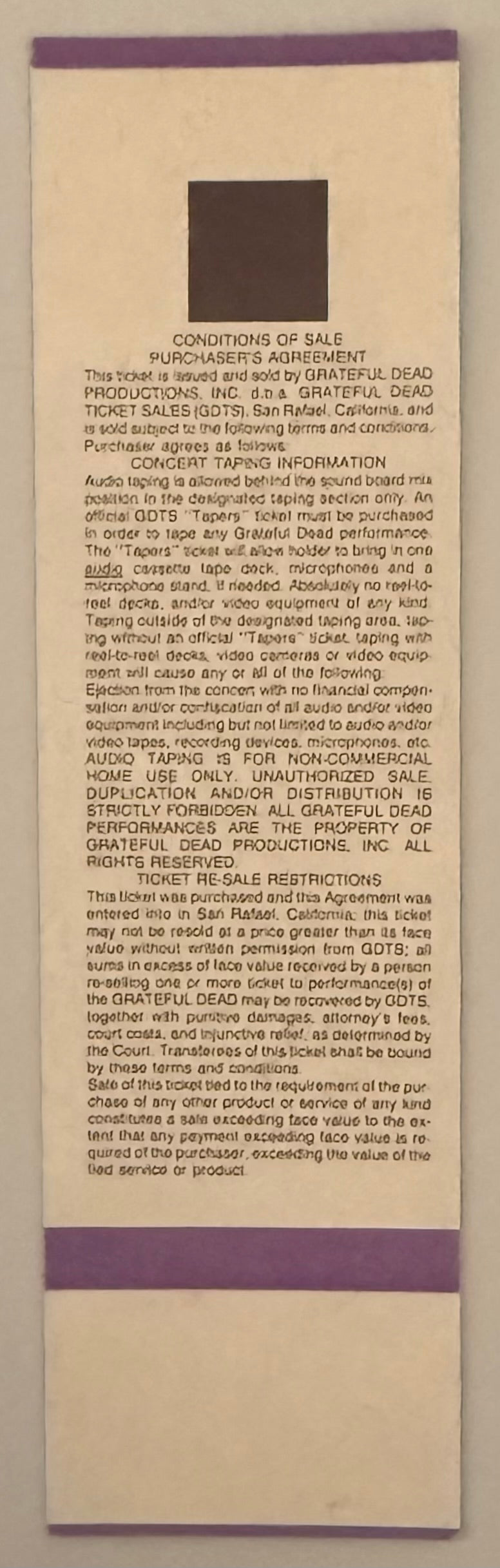 October 5, 1994 Grateful Dead, The Spectrum, Philadelphia