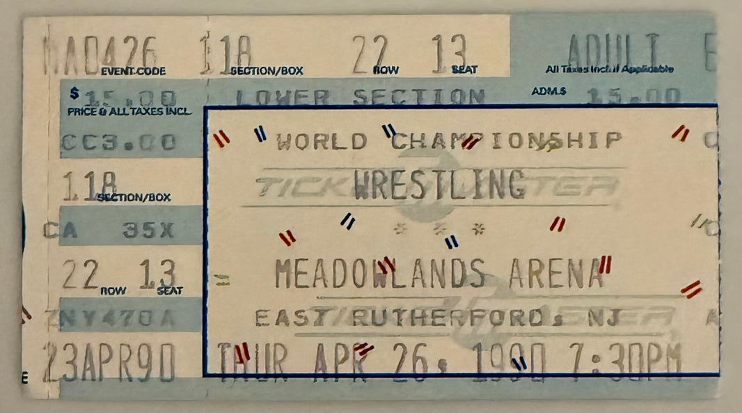April 26, 1990, World Championship Wrestling - WCW