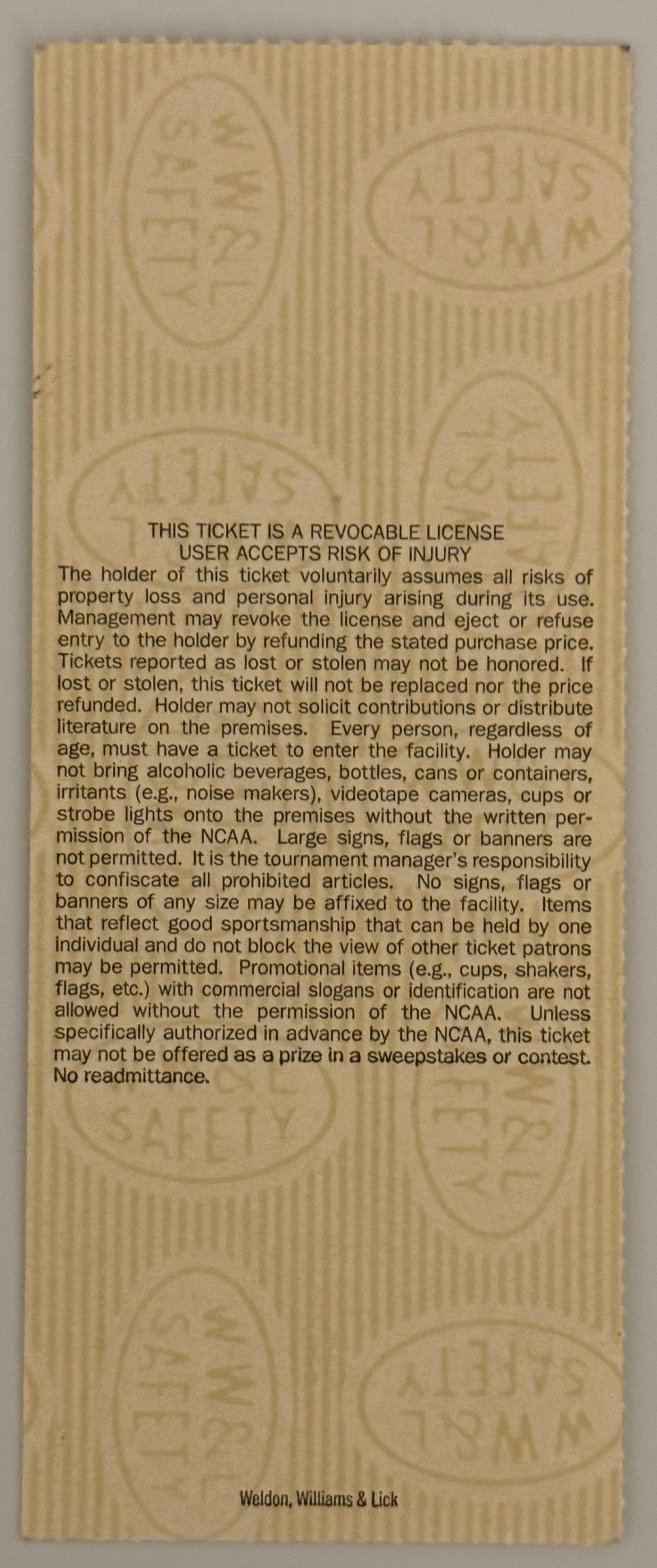 3/15/98 NCAA 1st/2nd Round Finals, Rupp Arena, Session 3