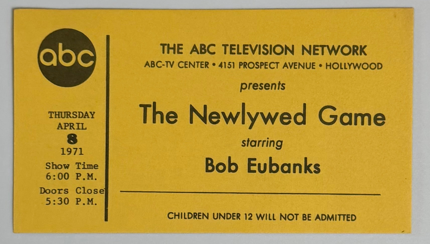 April 8, 1971, The Newlywed Game