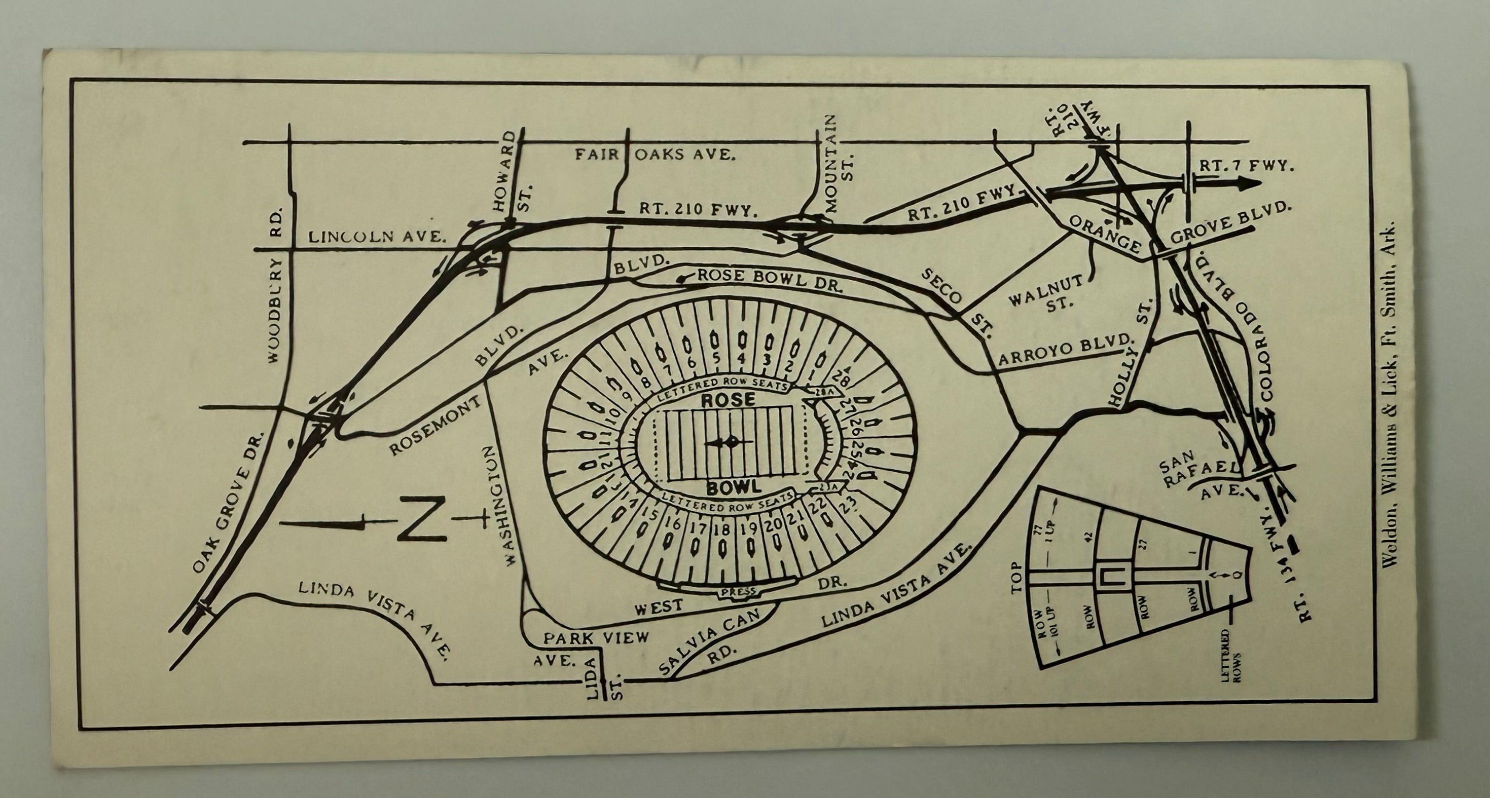 1990 Rose Bowl 76th Game, USC Trojans versus Michigan Wolverines, January 1, 1990