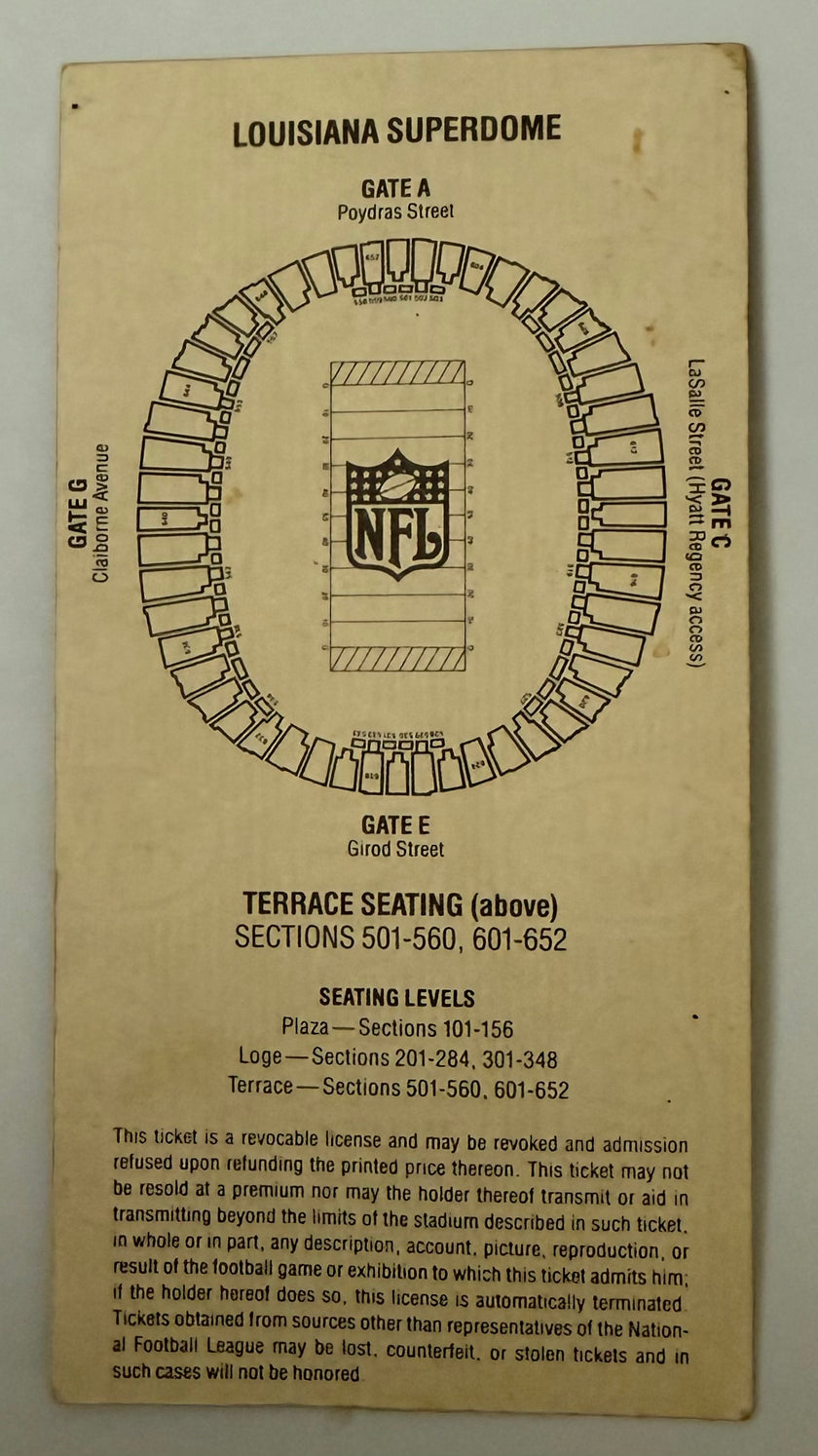 1990 Super Bowl XXIV at New Orleans Superdome, Broncos Defeat Packers, January 28, 1990