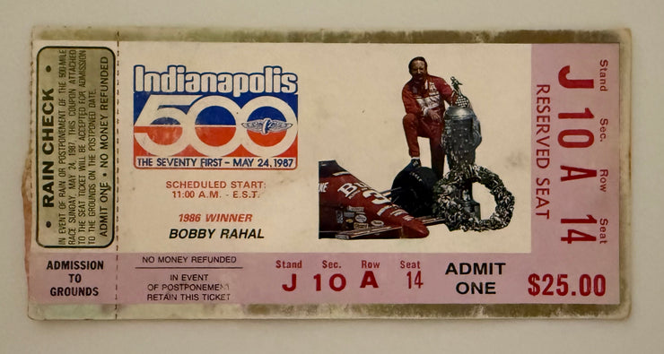 1987 Indianapolis 500, May 24, 1987