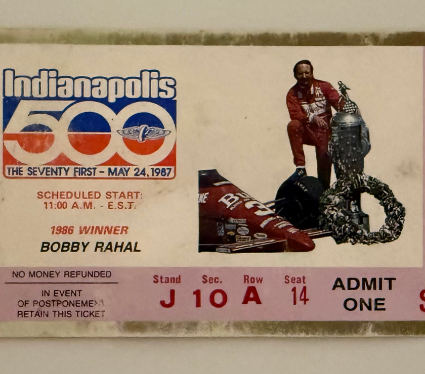 1987 Indianapolis 500, May 24, 1987
