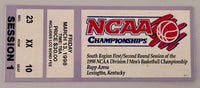3/13/98 NCAA 1st/2nd Round Games, Rupp Arena, Session 1