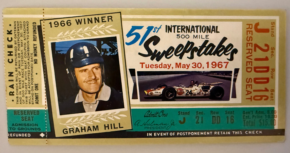 May 30, 1967, 51st Indianapolis 500