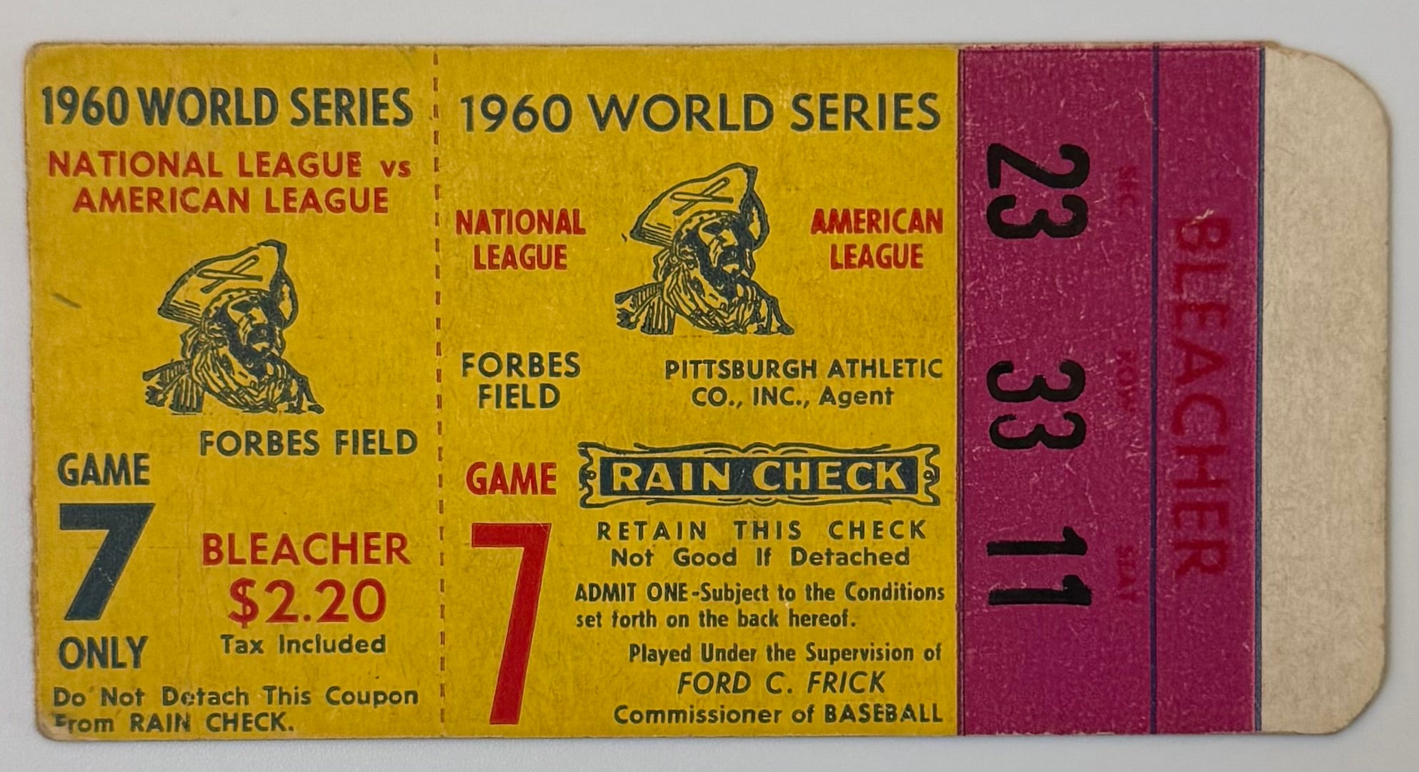 1960 World Series, Game Five, Bill Mazeroski Walk Off HR