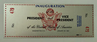1981 First Inauguration of Ronald Regan and George Bush, January 20, 1981