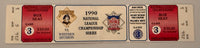 1990 NLCS Full Ticket, Game Three, Pittsburgh