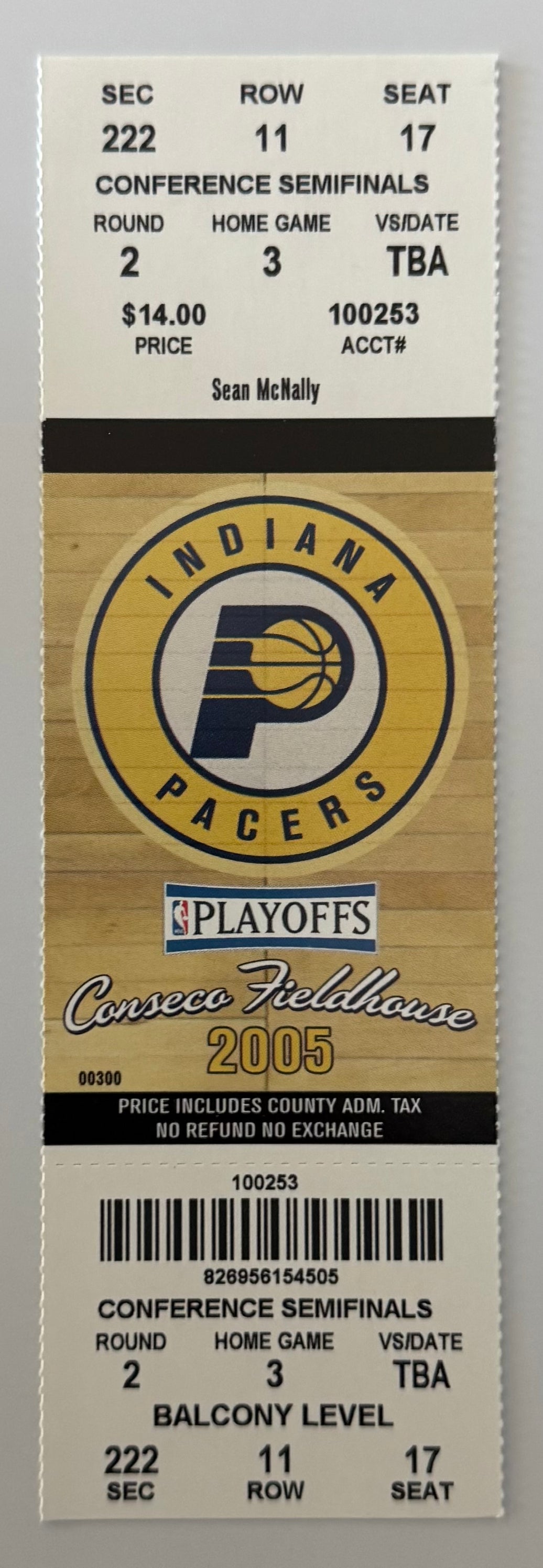 2005 Pacers Playoff, Reggie Miller Last Game, Indiana Pacers