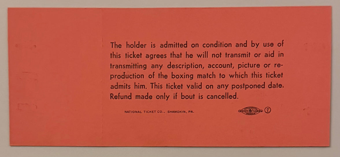 May 25, 1965, Clay/Ali Rematch versus Liston