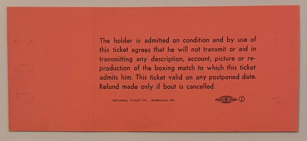 May 25, 1965, Clay/Ali Rematch versus Liston