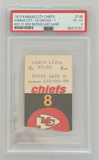 11/12/1973 Dick Butkus Final Game Chicago Bears